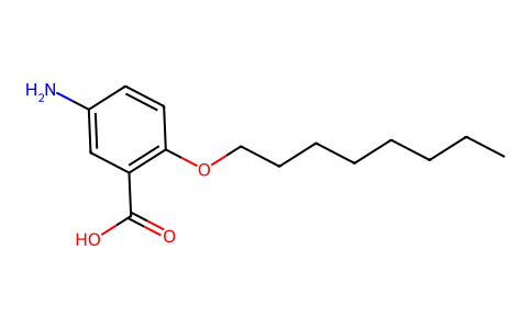 Benzoic acid, 5-amino-2-(octyloxy)- 13737-93-4